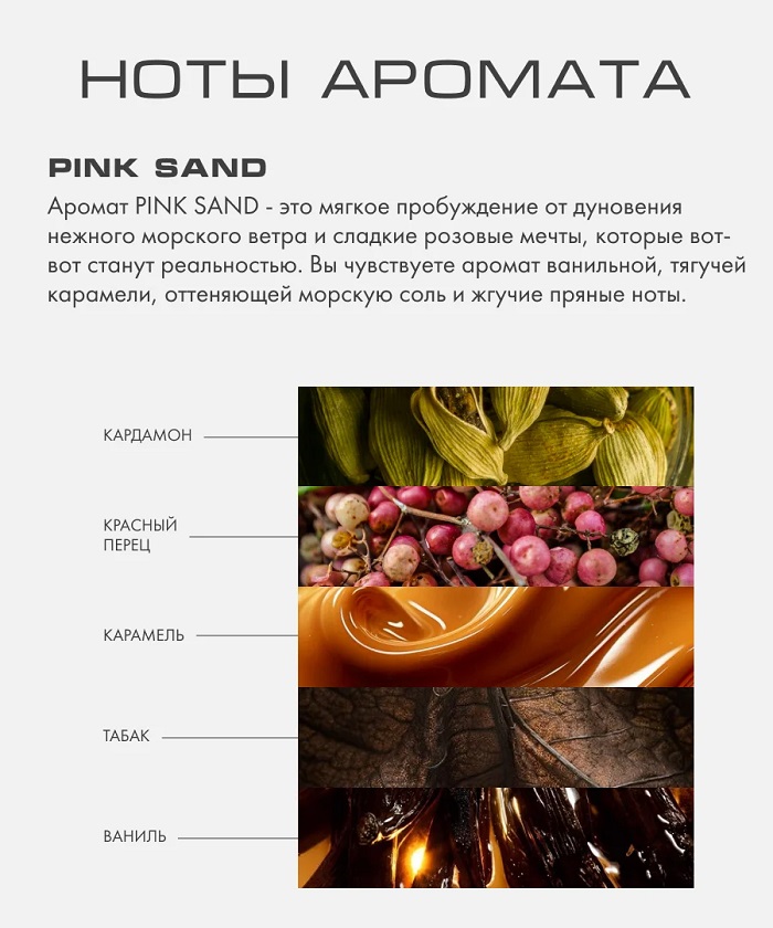 PINK SAND (РОЗОВЫЙ ПЕСОК) Интерьерный парфюм BY KAORI, 50 мл