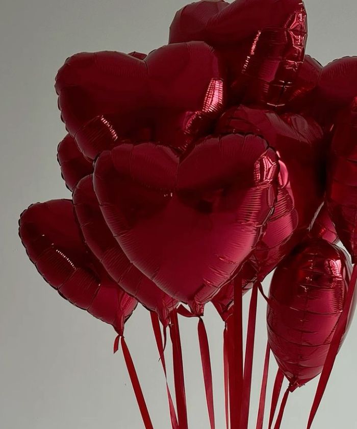 Шар фольга Сердце 18